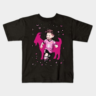 Goat Messi Miami Kids T-Shirt